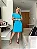 Vestido Alfaiataria Azul - Imagem 1