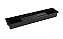 Escorredor Embutido Calha Escorredora Inox Pintado Preto 90cm - Imagem 3