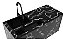 Escorredor Embutido Calha Escorredora Inox Pintado Preto 90cm - Imagem 6