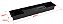 Escorredor Embutido Calha Escorredora Inox Pintado Preto 90cm - Imagem 4