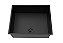 Cuba Inox Pintado Preto Embutir Quadrada Gourmet 500 X 400 - Imagem 2