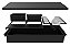 Escorredor Embutido Calha Escorredora Inox Preto 650 Com Tampa - Imagem 5