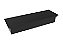 Calha Seca Inox Pintado Preto 60cm Com Tampa - Imagem 1