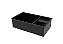 Cuba 70x40cm + Cesto Escorredor Inox Preto Embutir Gourmet - Imagem 3