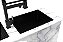 Cuba Inox Pintada Preto Embutir Quadrada Gourmet 500 X 350 - Imagem 4