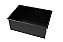 Cuba Inox Pintada Preto Embutir Quadrada Gourmet 500 X 350 - Imagem 1