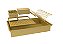 Escorredor Embutido Calha Inox Úmida Dourado 60x40cm - Imagem 3