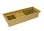 Escorredor Embutido Calha Escorredora Inox Pintado Dourado 50cm - Imagem 3