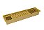Escorredor Embutido Calha Escorredora Inox Pintado Dourado 75cm - Imagem 1