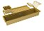 Escorredor Embutido Calha Escorredora Inox Pintado Dourado 75cm - Imagem 2