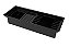 Escorredor Embutido Calha Escorredora Inox Pintado Preto 50cm - Imagem 3