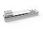 Escorredor Embutido Calha Escorredora Inox Pintado De Branco 90cm - Imagem 2