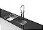 Escorredor Embutido Calha Escorredora 50x40 Com Tampa - Imagem 3