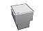 Lixeira Inox Quadrada 2,9 L Para Bancada - Click - Imagem 1