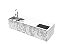 Escorredor Embutido Calha Inox Úmida 60x40cm Com Tampa - Imagem 4