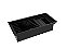 Escorredor Embutido Calha Escorredora Inox Preto 40cm Tampa - Imagem 2