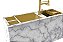 Escorredor Embutido Calha Inox Dourado 50x40 Com Tampa - Imagem 4