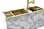 Escorredor Embutido Calha Inox Dourado 50x40 Com Tampa - Imagem 5