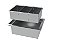 Escorredor Embutido Para Talheres 210x115mm 3 Divisões Inox - Imagem 2