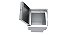 Lixeira Inox Embutir 5 L Para Bancada - Tampa Click - Imagem 3