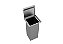 Lixeira Inox Quadrada Embutir 7 L Para Bancada - Imagem 2