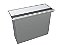 Lixeira Retangular De Embutir Bancada Inox 10,5 L - Imagem 1