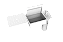 Porta Esponja Com Dispenser Detergente De Embutir Branco - Imagem 3