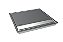 Tampa Lixeira Quadrada Inox Para Bancada Corte De 25x25cm - Imagem 1