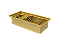 Escorredor Embutido Calha Inox Úmida Dourada 40cm - Imagem 1