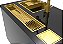 Escorredor Embutido Calha Inox Úmida Pintado De Dourado 90cm C/ Tampa - Imagem 5