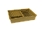 Escorredor Embutido Calha Inox Úmida Dourado 50x40 - Imagem 1