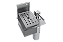 Porta Esponja Dispenser Detergente Quadrado Inox 17x15cm Tampa Lisa - Imagem 3