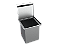 Lixeira Quadrada Embutir Inox 9,3 L Para Bancada - Imagem 2