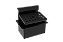 Porta Esponja Inox Preto C/ Tampa Embutir Horizontal 15x11cm - Imagem 3