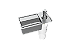 Porta Esponja C/ Dispenser E Válvula De Escoamento 21x11cm Inox - Imagem 2
