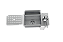 Porta Esponja C/ Dispenser E Válvula De Escoamento 21x11cm Inox - Imagem 3