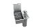 Porta Esponja C/dispenser E Válvula De Escoamento 17x15cm Inox - Tampa Lisa - Imagem 4