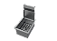 Porta Esponja De Embutir Inox C/ Válvula Para Cozinha Pia 15x11cm - Imagem 4