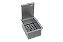 Porta Esponja De Embutir Inox C/ Válvula Para Cozinha Pia 15x11cm Tampa Lisa - Imagem 4
