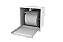 Suporte Papel Higiênico Para Embutir na Parede Branco - Tampa Click - Imagem 2