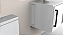 Porta Escova Sanitária de Embutir Aço Inox Branco - Tampa Click - Imagem 5