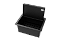 Porta Esponja Inox Preto C/ Tampa Lisa Embutir Horizontal 15x11cm - Imagem 2
