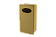 Kit Banheiro Embutido Dourado – Lixeira 5,5L + Porta Escova Sanitária + Suporte Papel Higiênico - Imagem 4