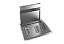 Porta Tomada De Embutir Inox 2 Tomadas 20a 15x15cm - Imagem 3