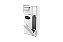 Lixeira Retangular Preta 6,8 L C/ Suporte Papel Higiênico + Porta Escova Sanitária + Armario Para Parede - Tampa Click - Imagem 6