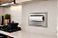 Suporte Papel Toalha Para Embutir na Parede Inox - Tampa Click - Imagem 2