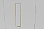 Porta Escova Sanitária de Embutir Porcelanato Aço Inox Dourado - Tampa Click - Imagem 3