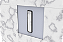 Porta Escova Sanitária de Embutir Porcelanato Aço Inox Preto - Tampa Click - Imagem 4