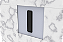 Porta Escova Sanitária de Embutir Porcelanato Aço Inox Preto - Tampa Click - Imagem 5