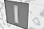 Porta Escova Sanitária de Embutir Porcelanato Aço Inox Branco- Tampa Click - Imagem 5